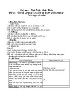 Đề tài Ôn Số Lượng 1-2-3 Ôn So Sánh Chiều Rộng