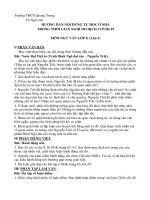 HƯỚNG DẪN TỰ HỌC N.VĂN 8 (LẦN 5)