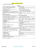 LỚP 11   tóm tắt lý THUYẾT và PHÂN DẠNG bài tập CHƯƠNG CACBON SILIC 