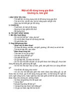 giao an mot so do dung trong gia dinh giuong tu ban ghe