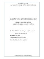 Thiết kế bộ điều khiển giám sát hệ thống mức két dựa trên giải thuật fuzzy   pid 