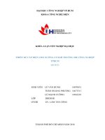 Thiết kế cấp điện cho xưởng cơ khí trường đại học công nghiệp tp  hồ chí minh (cơ sở 1)   đồ án  tốt nghiệp khoa công nghệ  điện  