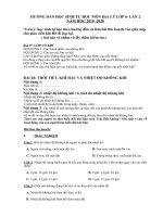 HƯỚNG DẪN HỌC SINH TỰ HỌC MÔN ĐIA LI LỚP 6