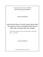 Phương pháp phần tử chuyển động trong phân tích động lực học tấm mindlin trên nền đàn nhớt chịu tải trọng điều hòa di động 