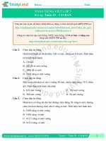 TOÁN TIẾNG VIỆT LỚP 5 Bài tập Tuần 33 – CƠ BẢN – ĐỀ 1