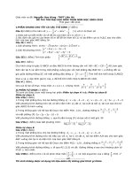 Đề Thi thử ĐH đề môn Toán của THPT Liên Hà – Thầy Đồ – Dạy toán – Học toán