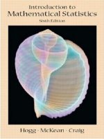 Introduction to Mathematical Statistics - Hogg & McKean & Craig