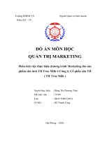 ĐỒ ÁN QT MARKETING