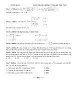 Ma trận đề thi học kì 2 môn Toán lớp 10 THPT Marie Curie năm 2019 - 2020 | Toán học, Lớp 10 - Ôn Luyện