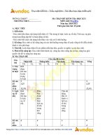 Ma trận đề thi học kì 1 môn Giáo dục công dân lớp 6 năm học 2020-2021