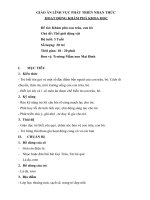 giáo án mầm non đề tài khám phá con trâu con bò mới nhất 2020  kênh tài liệu việc làm giáo viên mầm non