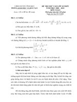 Đề thi thử vào lớp 10 môn Toán năm 2020-2021 – Phòng Giáo dục và Đào tạo Vĩnh Bảo