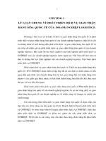 Phát triển dịch vụ giao nhận quốc tế của Công ty cổ phần kho vận Việt Nam