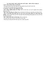 MA TRẬN ĐỀ KIỂM TRA GIỮA KÌ MÔN CÔNG NGHỆ 10