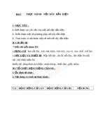 Giáo án Công nghệ 9 bài 5 Thực hành nối dây dẫn điện | Lớp 9, Công Nghệ - Ôn Luyện