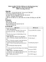 Nhóm Lớp Nhà TrẻTuần 3 Những con vật sống trong rừng