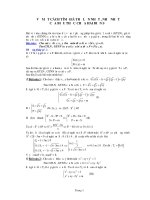 Giá trị lớn nhất – Giá trị nhỏ nhất LTĐH – Thầy Đồ – Dạy toán – Học toán