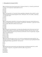 Bài Tập Phương Pháp Bảo Toàn Nguyên Tố Hóa Học Có Lời Giải