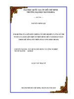 Ảnh hưởng của liên kết chống cắt đến độ bền và ứng xử phi tuyến của dầm liên hợp có thép hình chữ i nằm hoàn toàn trong bê tông cốt thép (fully encased i beam)  