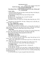 giao an chu de gia dinh tuan 3 lop la