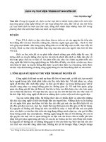 Dịch vụ thư viện trong kỷ nguyên số