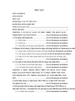 Phát triển tín dụng xuất nhập khẩu tại Ngân hàng TMCP đầu tư và phát triển Việt Nam chi nhánh Sơn Tây