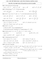 CHU DE HINH HOC GIAI TICH TRONG KHONG GIAN 