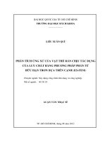 Phân tích ứng xử của vật thể rắn chịu tác dụng của lưu chất bằng phương pháp phần tử hữu hạn trơn dựa trên cạnh (es fem)  