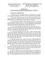 Kế hoạch công tác tháng 9 năm 2020 của ngành Giáo dục và Đào tạo