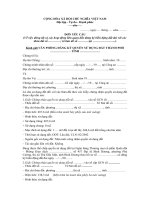 Mẫu đơn yêu cầu dừng tất cả các hoạt động liên quan đến đăng ký biến động đất đai