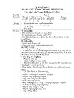 CHỦ ĐỀ ĐỘNG VẬT 3 - CON VẬT SỐNG TRONG RỪNG - LÁ