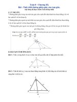 Toán 8 - Chương III.Bài : Tính chất đường phân giác của tam giác.
