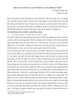 Một số vấn đề lý luận về dịch vụ tài chính cá nhân