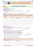 Bài tập phương pháp tọa độ trong mặt phẳng - Diệp Tuân - TOANMATH.com