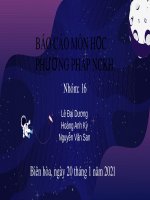 Bài thuyết trình môn Phương pháp nghiên cứu khoa học: Lập trình mạng LAN