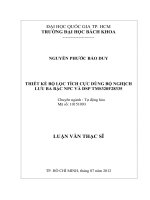 Thiết kế bộ lọc tích cực dùng bộ nghịch lưu đa bậc npc và dsp tms320f28335  