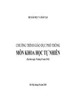 ct môn học và hđgd trong ct gdpt mới  tập huấn cbgv phủ lý