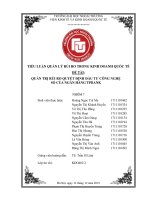 QUẢN TRỊ RỦI RO QUYẾT ĐỊNH ĐẦU TƯ CÔNG NGHỆ SỐ CỦA NGÂN HÀNG TPBANK