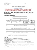 PHIẾU HỌC TẬP - MÔN LỊCH SỬ 8 - Tuần 26 tiết 45 Bài 29