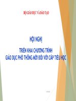 video giới thiệu về chương trình giáo dục phổ thông 2018  tập huấn cbgv phủ lý