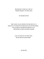 Thực trạng nạn thương tích do chó cắn và một số yếu tố ảnh hưởng ở trẻ em dưới 16 tuổi đến tiêm phòng dại tại trung tâm kiểm soát bênh tật tại thành phố cao bằng giai đoạn 2016 2018 