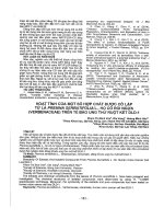 Hoạt tính của một số hợp chất được cô lập từ lá Premna Serrafifolia L., họ cỏ roi ngựa (Verbenaceae) trên tế bào ung thư ruột kết DLD-1