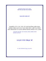 Nghiên cứu các yếu tố ảnh hưởng đến khả năng chịu lực của vật liệu đất, sợi và chất kết dính ở vùng đồng bằng sông cửu long 