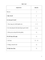 SKKN một số kỹ năng, phương pháp để nâng cao chất lượng dạy trẻ làm quen với toán cho trẻ 4 5 tuổ 