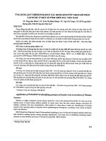 Ứng dụng quy trình PCR RFLP xác định genotýp virus sởi phân lập được ở một số tỉnh miền bắc việt nam