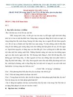 THAM KHẢO ôn HSG văn 3 KHOI 6 7 8 9 