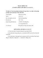 tuyển chọn giống lúa kháng rầy lưng trắng và xác định các biện pháp kỹ thuật canh tác phù hợp ở thừa thiên huế