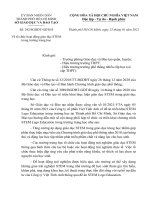 Về tổ chức hoạt động giáo dục STEM trong trường trung học | Ngành GD&ĐT TP.Hồ Chí Minh