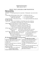 (Lịch Sử) Nội dung ôn tập số 2