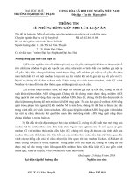 một số mở rộng của lớp môđun giả nội xạ và vành liên quan